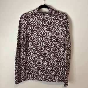 Women’s Duluth Mock Neck Sweater Size Large